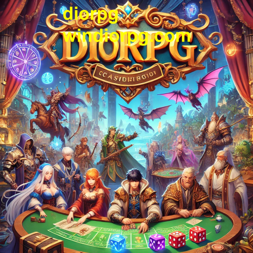 Explorando Personagens no Mundo dos Jogos Diorpg